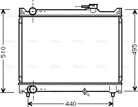 Ava Quality Cooling SZ 2046 - Hladnjak, hladjenje motora www.molydon.hr