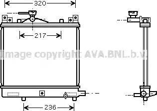 Ava Quality Cooling SZ 2091 - Hladnjak, hladjenje motora www.molydon.hr