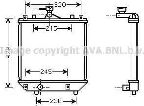 Ava Quality Cooling SZ 2064 - Hladnjak, hladjenje motora www.molydon.hr