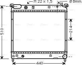 Ava Quality Cooling SZ 2036 - Hladnjak, hladjenje motora www.molydon.hr