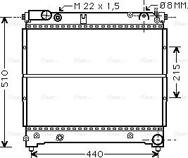 Ava Quality Cooling SZ 2070 - Hladnjak, hladjenje motora www.molydon.hr