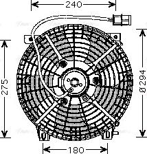 Ava Quality Cooling SZ 7505 - Ventilator, hladjenje motora www.molydon.hr