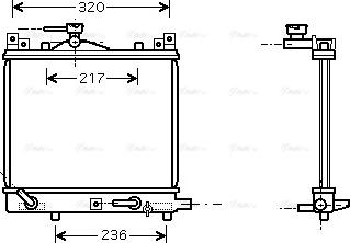 Ava Quality Cooling SZA2058 - Hladnjak, hladjenje motora www.molydon.hr