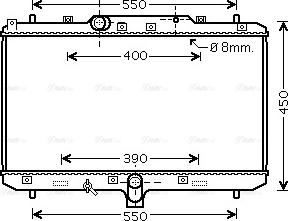 Ava Quality Cooling SZA2086 - Hladnjak, hladjenje motora www.molydon.hr