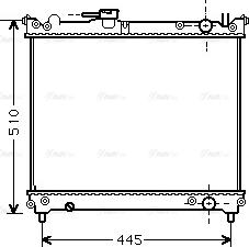 Ava Quality Cooling SZA2024 - Hladnjak, hladjenje motora www.molydon.hr