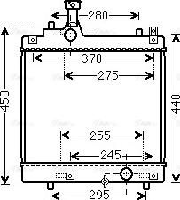 Ava Quality Cooling SZA2113 - Hladnjak, hladjenje motora www.molydon.hr