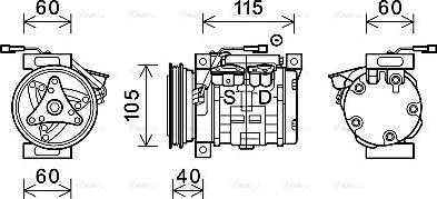 Ava Quality Cooling SZK145 - Kompresor, klima-Uređaj www.molydon.hr