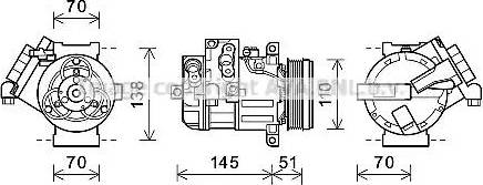 Ava Quality Cooling SZK140 - Kompresor, klima-Uređaj www.molydon.hr