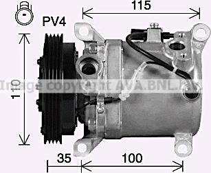 Ava Quality Cooling SZK164 - Kompresor, klima-Uređaj www.molydon.hr