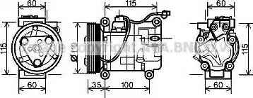 Ava Quality Cooling SZK118 - Kompresor, klima-Uređaj www.molydon.hr