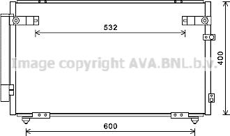 Ava Quality Cooling TO5621D - Kondenzator, klima-Uređaj www.molydon.hr