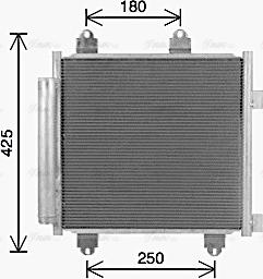 Ava Quality Cooling TO5765D - Kondenzator, klima-Uređaj www.molydon.hr