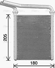 Ava Quality Cooling TO6770 - Izmjenjivač topline, grijanje unutrasnjeg prostora www.molydon.hr