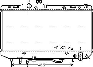 Ava Quality Cooling TO 2143 - Hladnjak, hladjenje motora www.molydon.hr