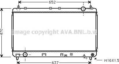 Ava Quality Cooling TO 2247 - Hladnjak, hladjenje motora www.molydon.hr