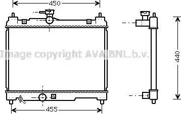 Ava Quality Cooling TO 2251 - Hladnjak, hladjenje motora www.molydon.hr