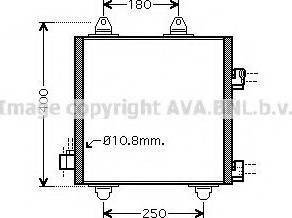 Ava Quality Cooling TOA5414 - Kondenzator, klima-Uređaj www.molydon.hr