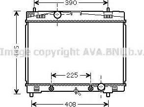 Ava Quality Cooling TOA2577 - Hladnjak, hladjenje motora www.molydon.hr