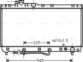 Ava Quality Cooling TOA2184 - Hladnjak, hladjenje motora www.molydon.hr