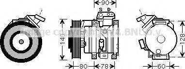 Ava Quality Cooling TOAK448 - Kompresor, klima-Uređaj www.molydon.hr