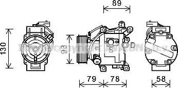 Ava Quality Cooling TOK667 - Kompresor, klima-Uređaj www.molydon.hr