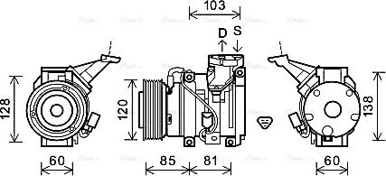 Ava Quality Cooling TOK606 - Kompresor, klima-Uređaj www.molydon.hr