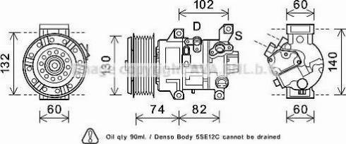 Ava Quality Cooling TOK607 - Kompresor, klima-Uređaj www.molydon.hr