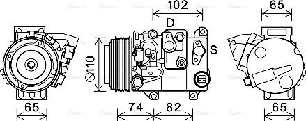 Ava Quality Cooling TOK682 - Kompresor, klima-Uređaj www.molydon.hr