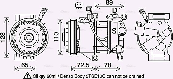 Ava Quality Cooling TOK738 - Kompresor, klima-Uređaj www.molydon.hr