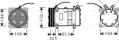 Ava Quality Cooling UVAK048 - Kompresor, klima-Uređaj www.molydon.hr