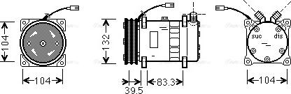 Ava Quality Cooling UVAK042 - Kompresor, klima-Uređaj www.molydon.hr