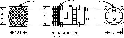 Ava Quality Cooling UV K047 - Kompresor, klima-Uređaj www.molydon.hr