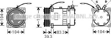 Ava Quality Cooling UVK056 - Kompresor, klima-Uređaj www.molydon.hr