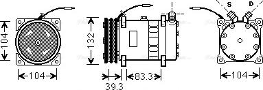 Ava Quality Cooling UVAK056 - Kompresor, klima-Uređaj www.molydon.hr