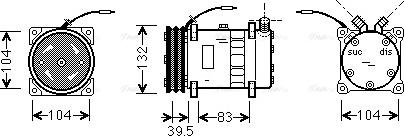 Ava Quality Cooling UVAK035 - Kompresor, klima-Uređaj www.molydon.hr