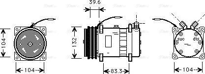 Ava Quality Cooling UVAK111 - Kompresor, klima-Uređaj www.molydon.hr