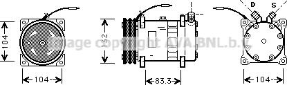 Ava Quality Cooling UVK045 - Kompresor, klima-Uređaj www.molydon.hr