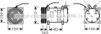 Ava Quality Cooling UVK035 - Kompresor, klima-Uređaj www.molydon.hr