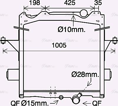 Ava Quality Cooling VL2085 - Hladnjak, hladjenje motora www.molydon.hr