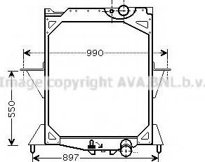 Ava Quality Cooling VLA2042 - Hladnjak, hladjenje motora www.molydon.hr