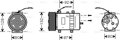 Ava Quality Cooling VLAK030 - Kompresor, klima-Uređaj www.molydon.hr