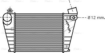 Ava Quality Cooling VN4200 - Intercooler, hladnjak www.molydon.hr