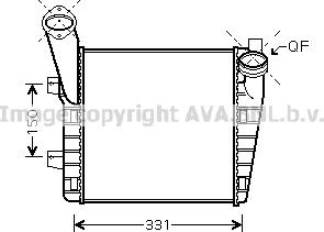 Ava Quality Cooling VN4234 - Intercooler, hladnjak www.molydon.hr