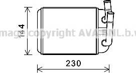 Ava Quality Cooling VN6381 - Izmjenjivač topline, grijanje unutrasnjeg prostora www.molydon.hr