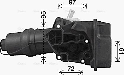 Ava Quality Cooling VN3329H - Uljni hladnjak, ulje za motor www.molydon.hr