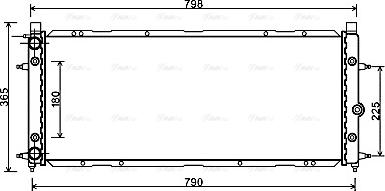 Ava Quality Cooling VN2094 - Hladnjak, hladjenje motora www.molydon.hr