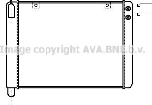 Ava Quality Cooling VN2033 - Hladnjak, hladjenje motora www.molydon.hr