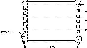 Ava Quality Cooling VN2070 - Hladnjak, hladjenje motora www.molydon.hr