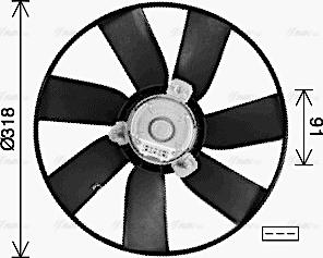 Ava Quality Cooling VN7550 - Ventilator, hladjenje motora www.molydon.hr