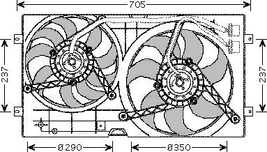 Ava Quality Cooling VN7503 - Ventilator, hladjenje motora www.molydon.hr